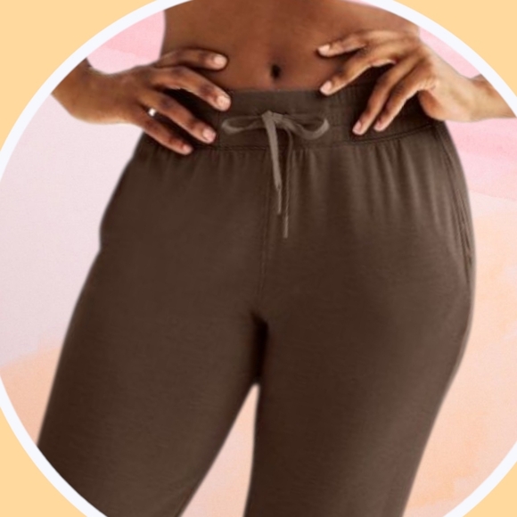 NWT XXL Lightweight Slim Fit, Tapered Leg French Terry Jogger Pants w 2 Pockets - Picture 3 of 6